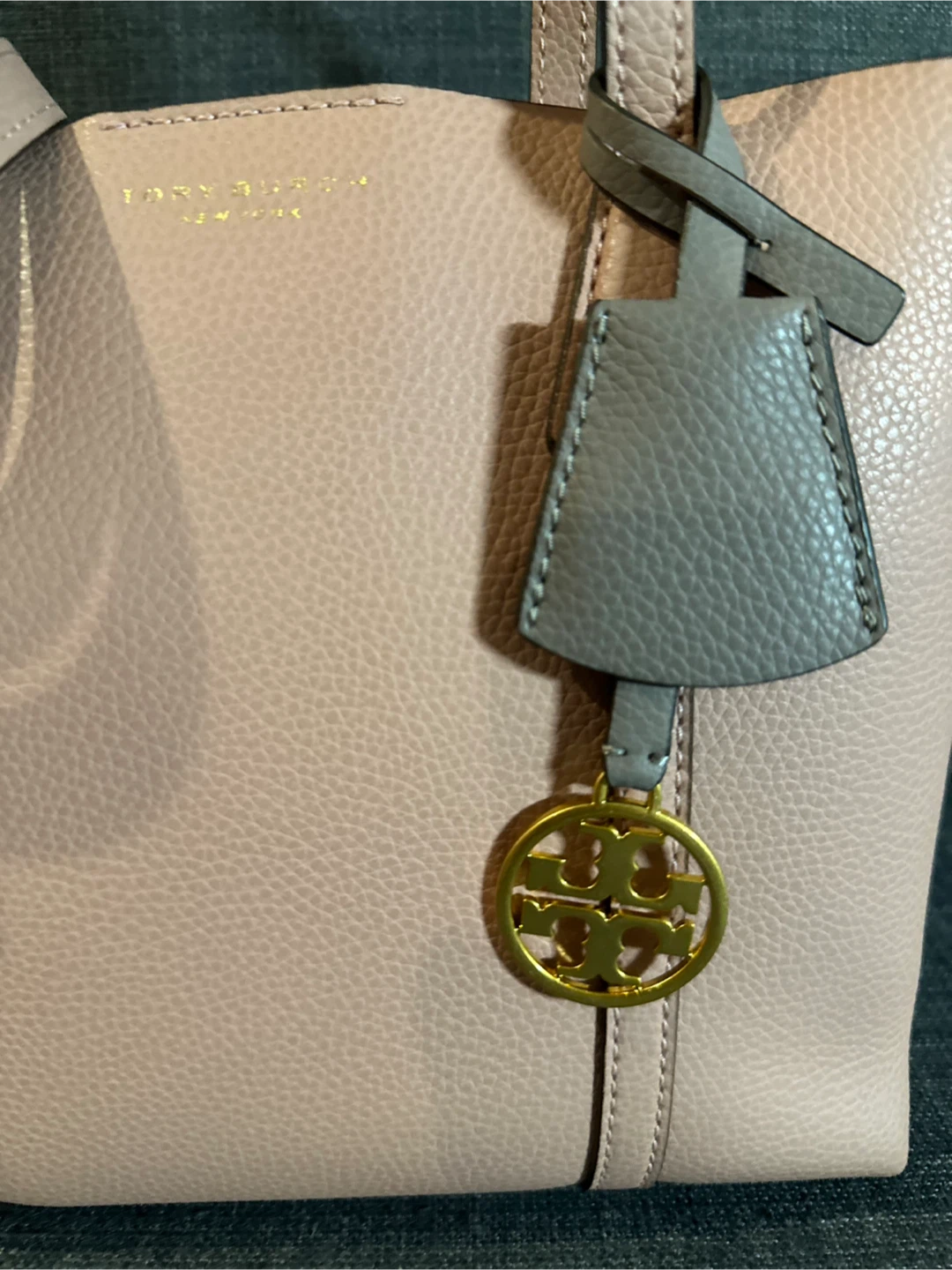 Tory Burch Pink Leather Tote Bag with Crossbody Strap - photo 4