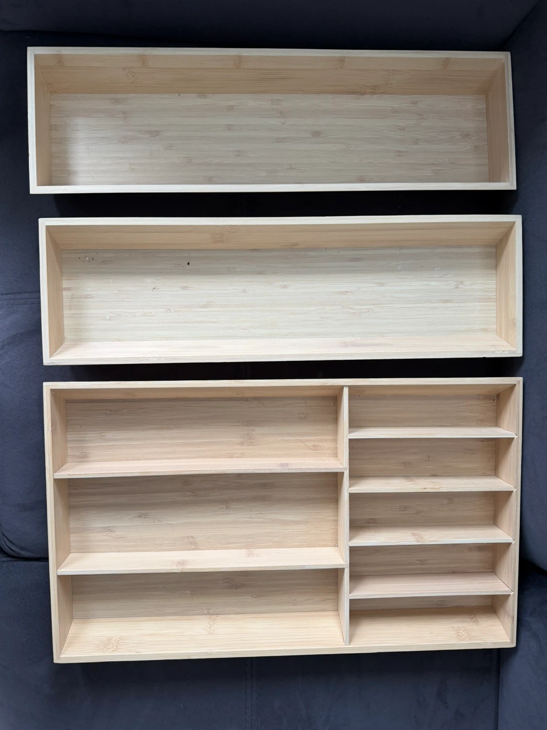 IKEA Bamboo Drawer Organizers