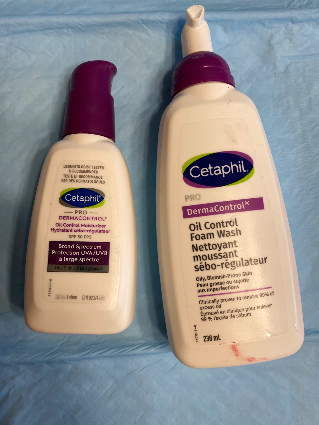 Cetaphil PRO DermaControl Oil Control Moisturizer & Foam Wash