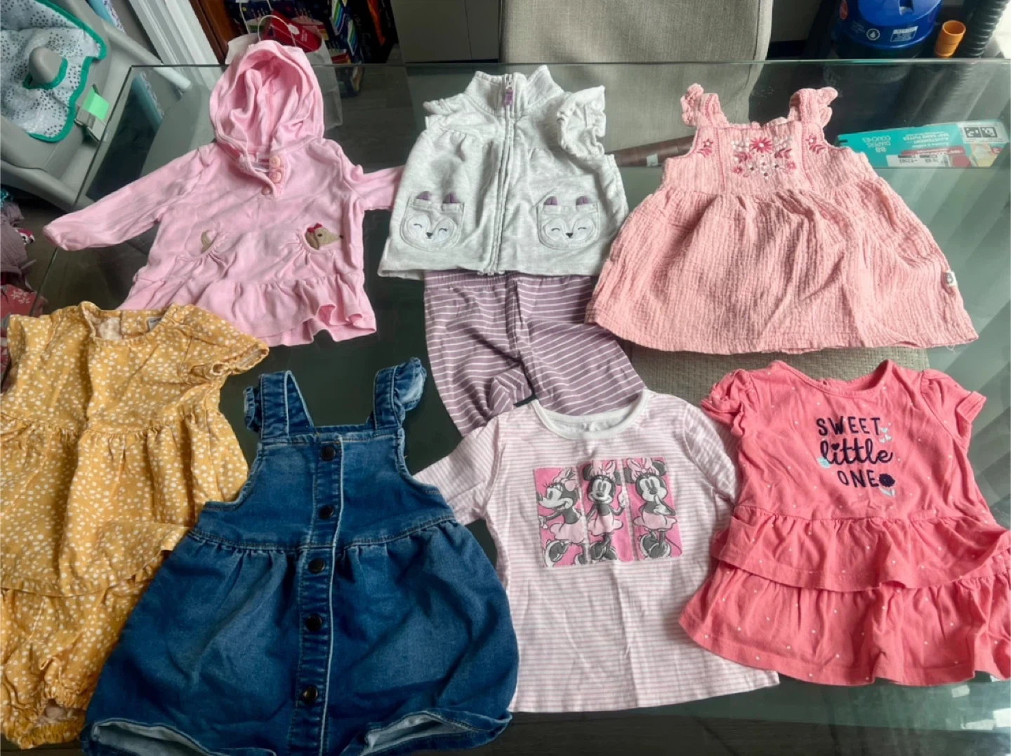 Baby Girl Clothes Bundle (60pcs+ gently used) - photo 4