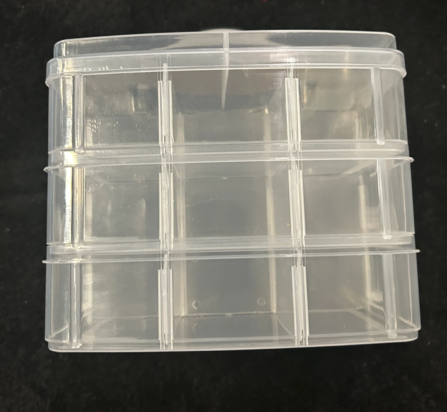 Stackable Craft Organizer with Handle & Adjustable Dividers - photo 3