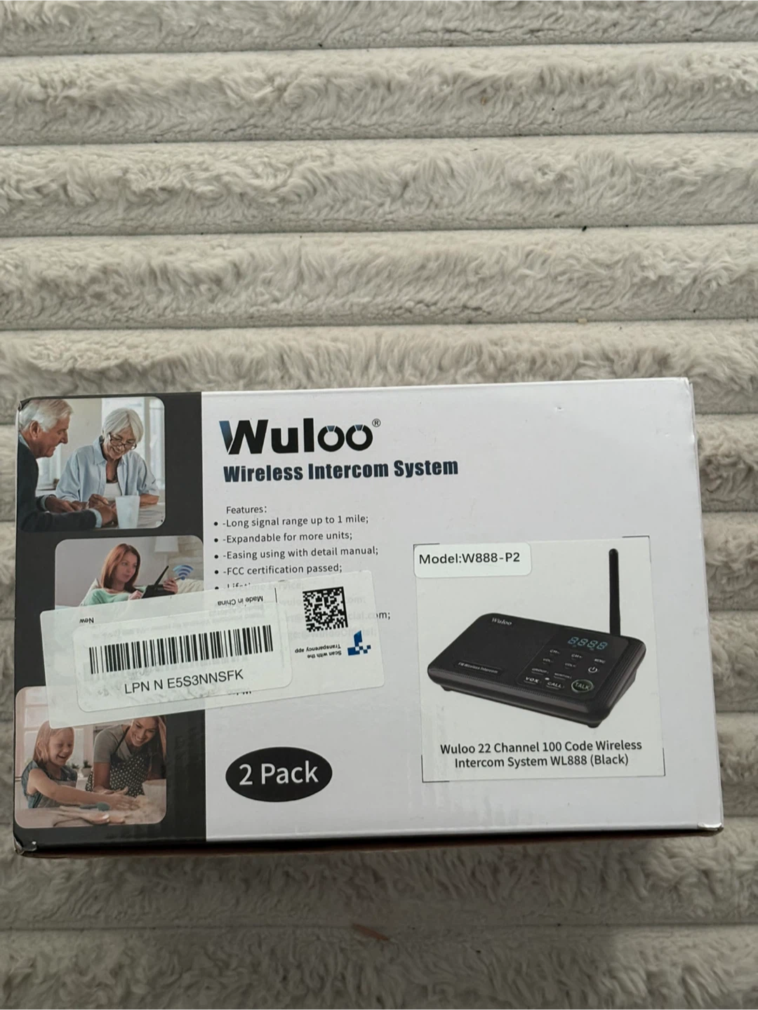Wuloo Wireless Intercom System 2 Pack - photo 2