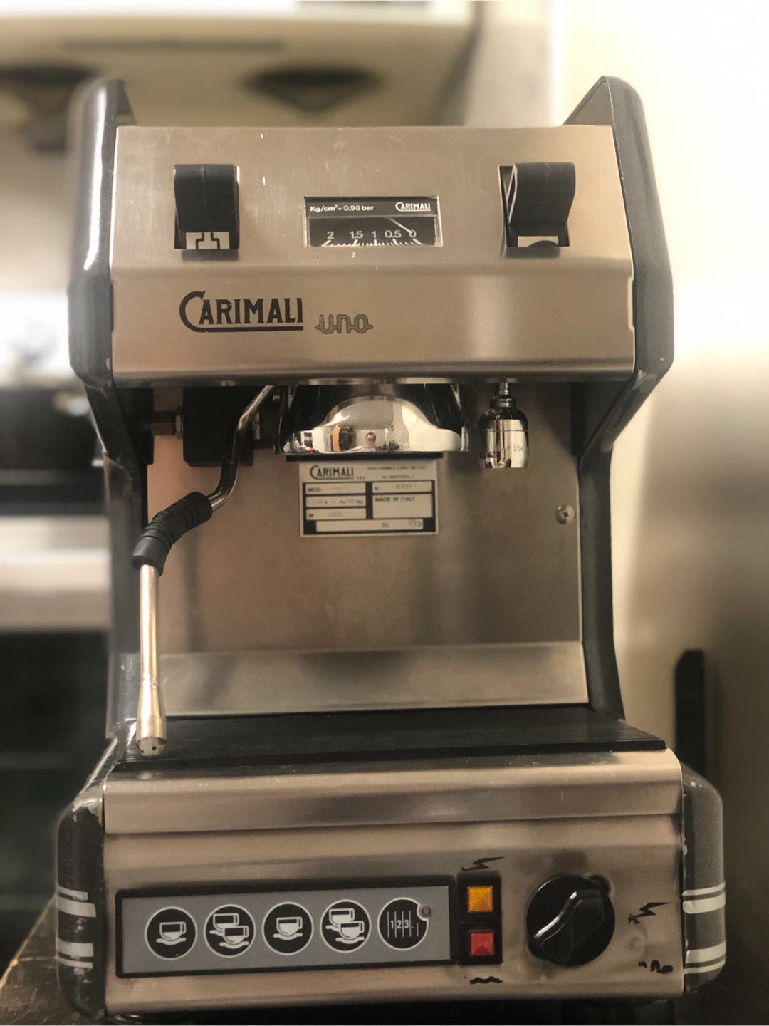 Carimali Uno Espresso Machine