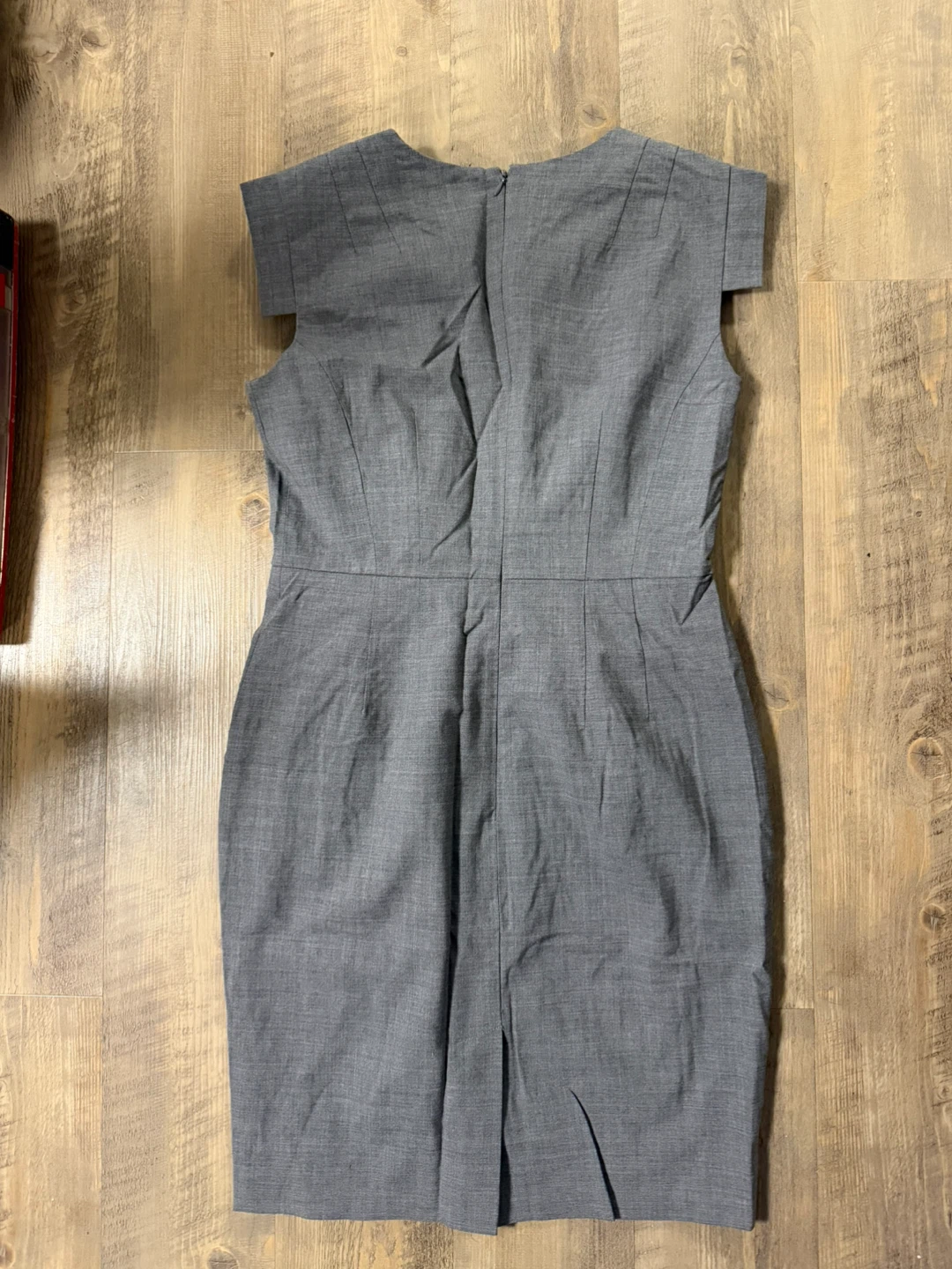 Banana Republic Grey Sheath Dress Size 10 - photo 3