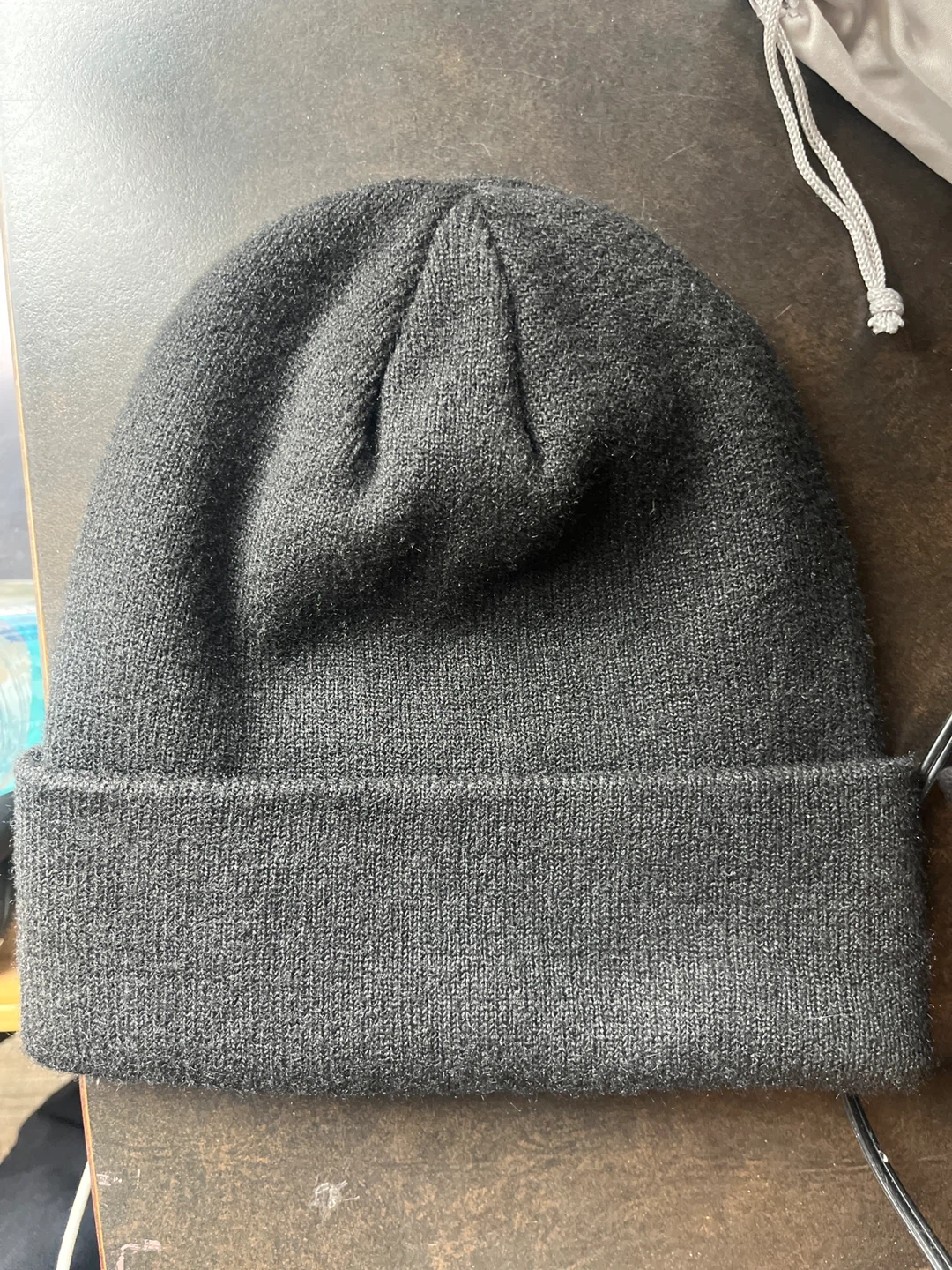 Black Cuffed Beanie - photo 2