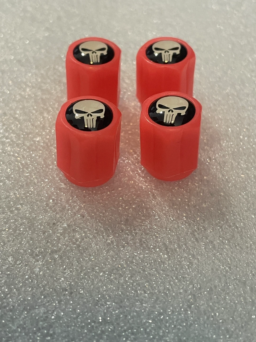 Punisher Skull Valve Caps (Set of 4) - photo 2