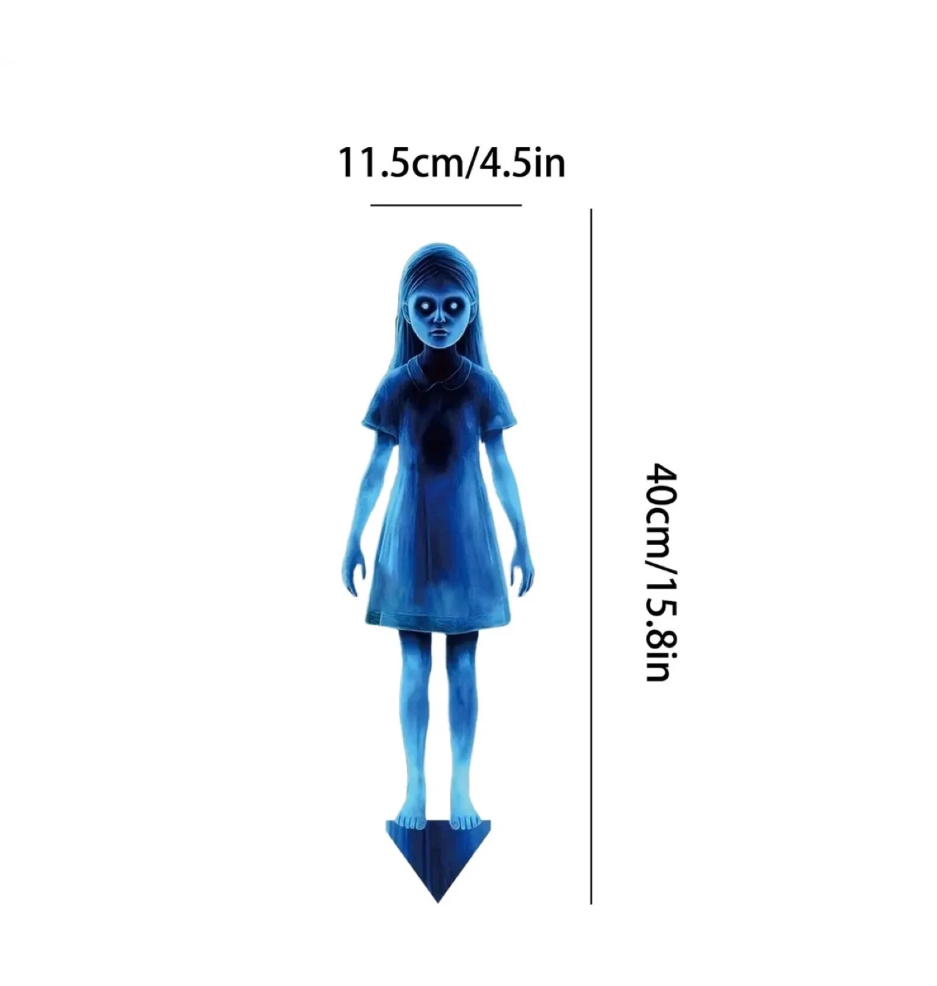 Spooky Ghost Girl Yard Decoration - 40cm/15.8in Tall - photo 2