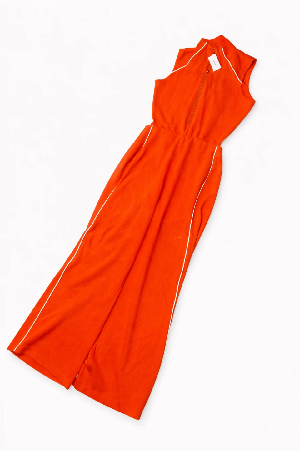 Orange Jumpsuit with White Trim - photo 2