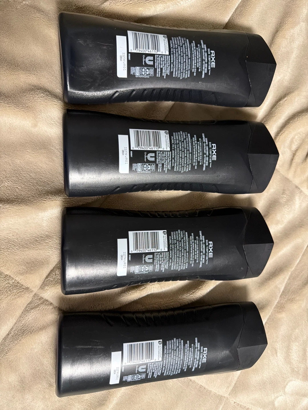 Axe Hair & Body Wash 4-Pack - Clean All Over Dark Temptation - photo 2