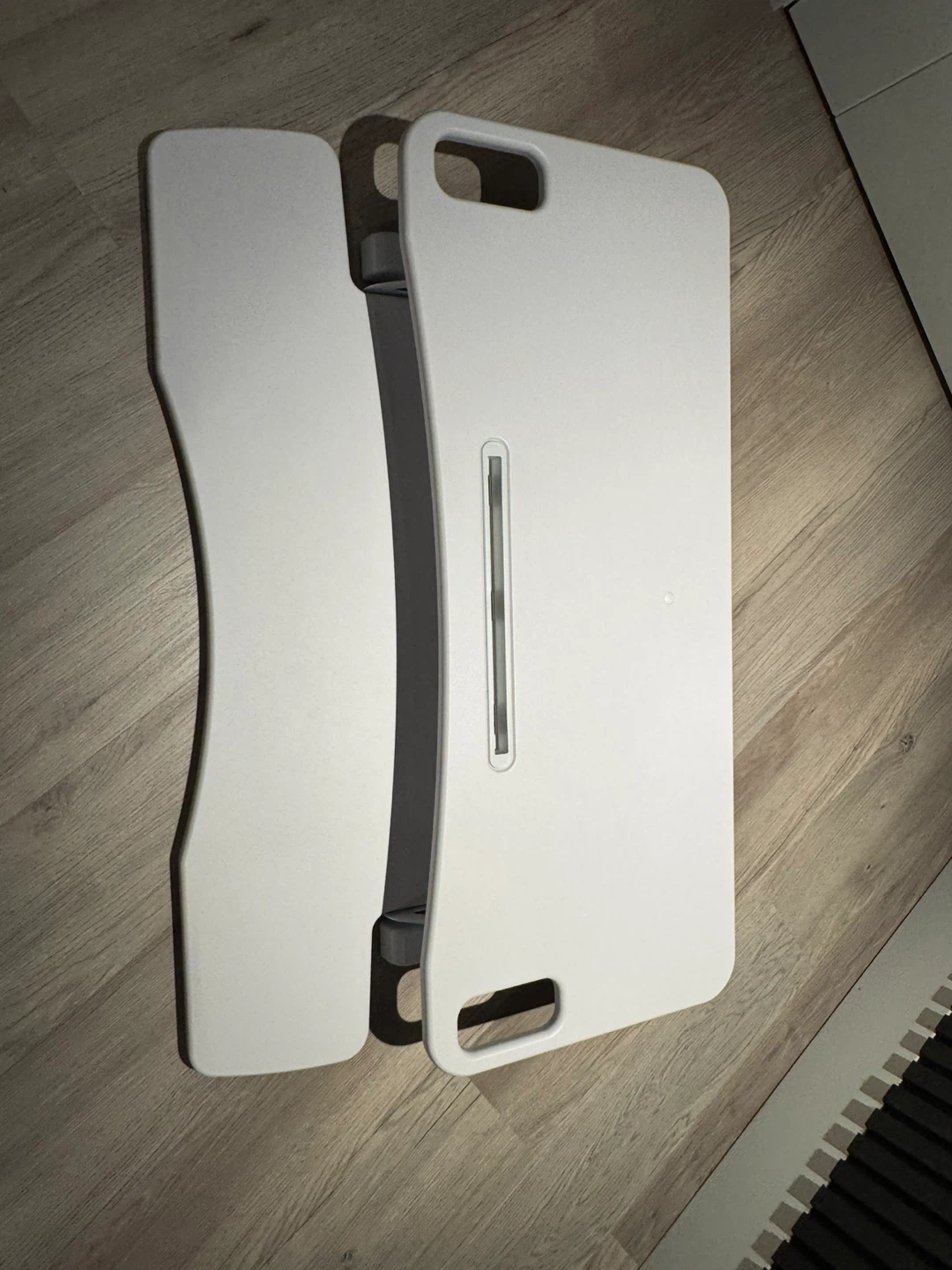White Adjustable Standing Desk Riser