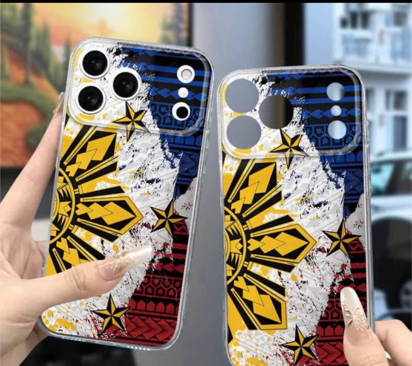 iPhone Case with Philippine Flag Design