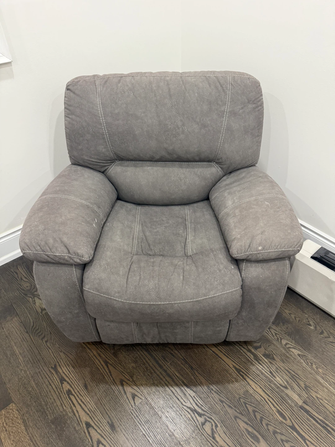 Grey Recliner Chair