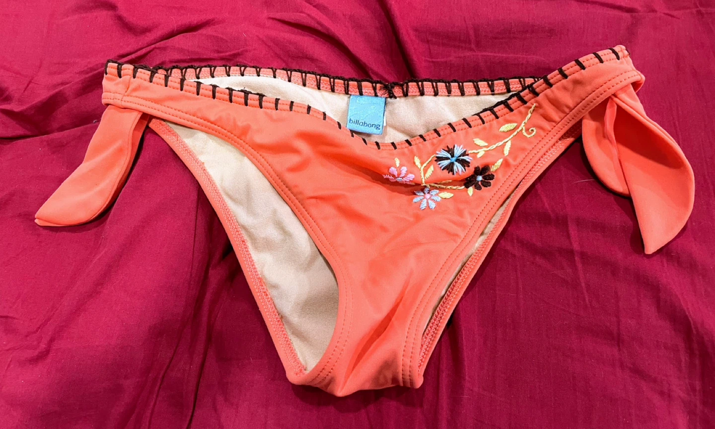 Billabong Orange Bikini Top and Bottom Set - photo 4