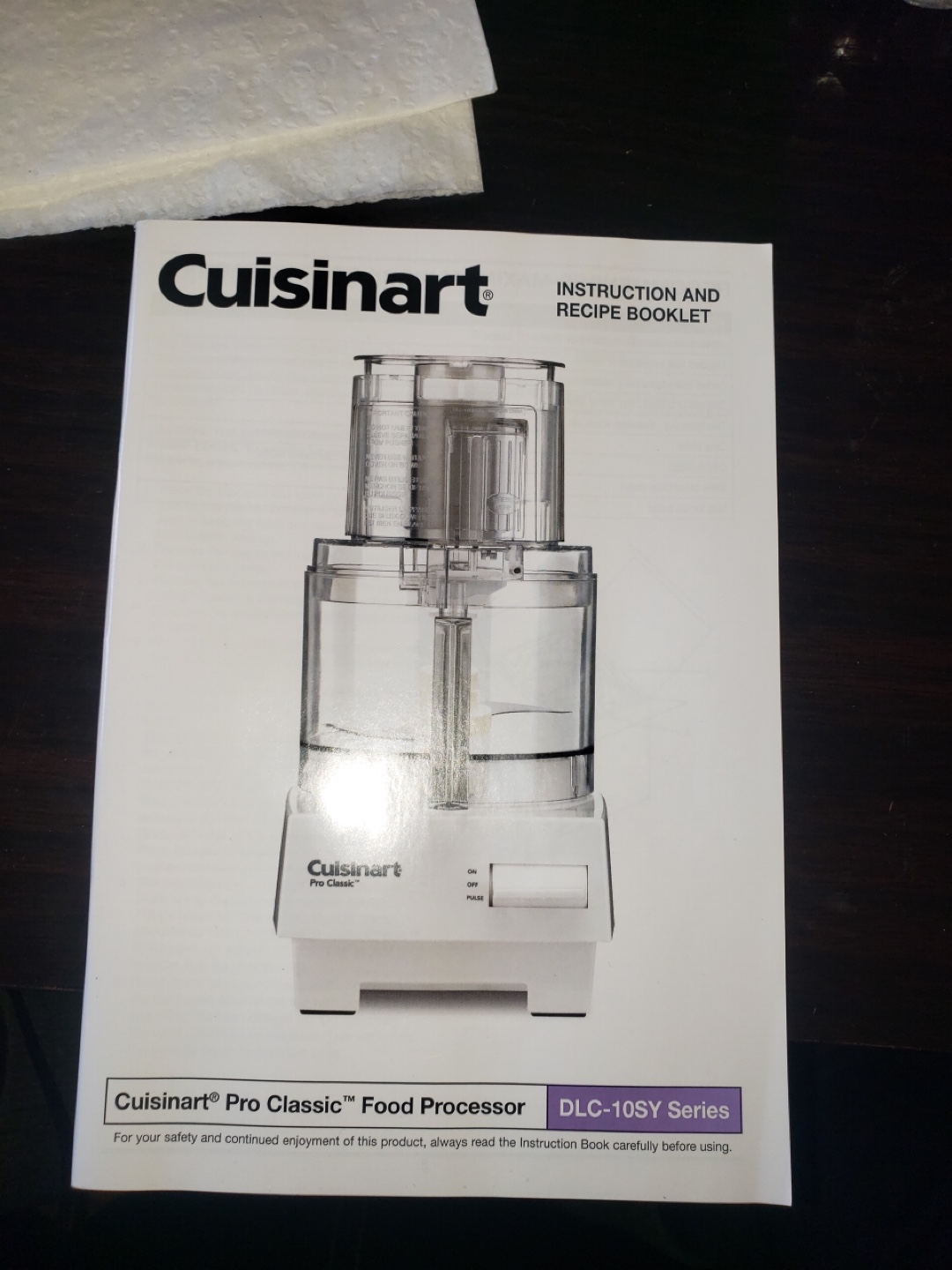 Cuisinart Pro Classic 7-Cup Food Processor DLC-10SY