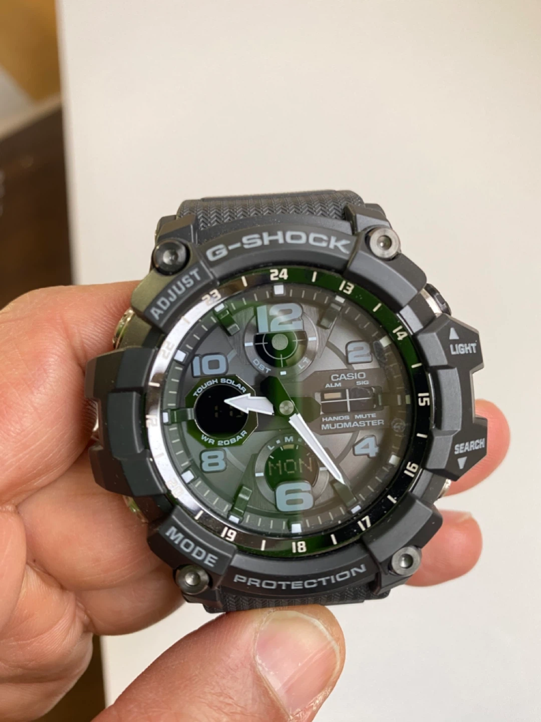 CASIO Watch G-SHOCK G shock MUDMASTER Solar Radio GWG-100 Men's