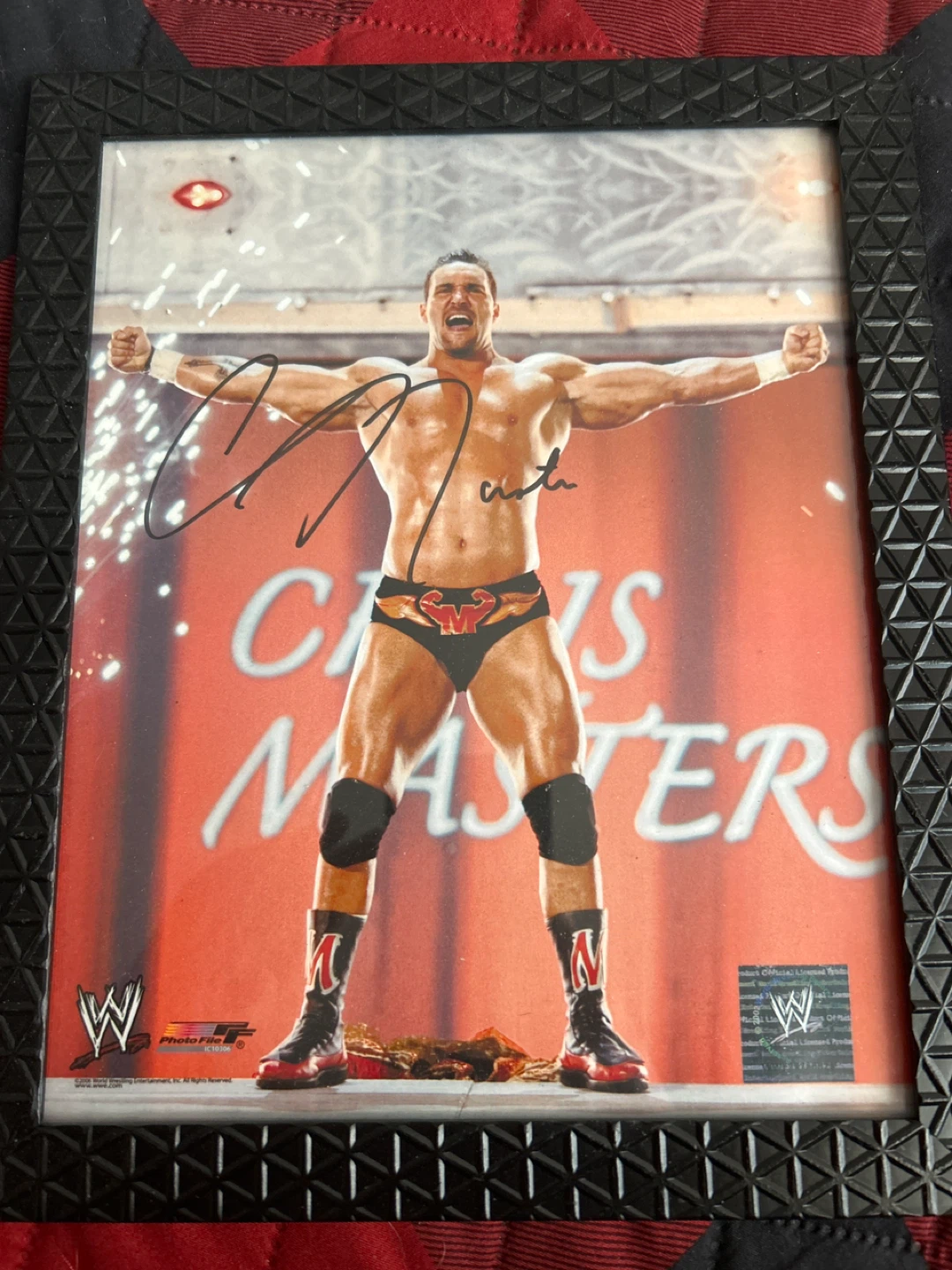 Signed WWE Chris Masters Photo