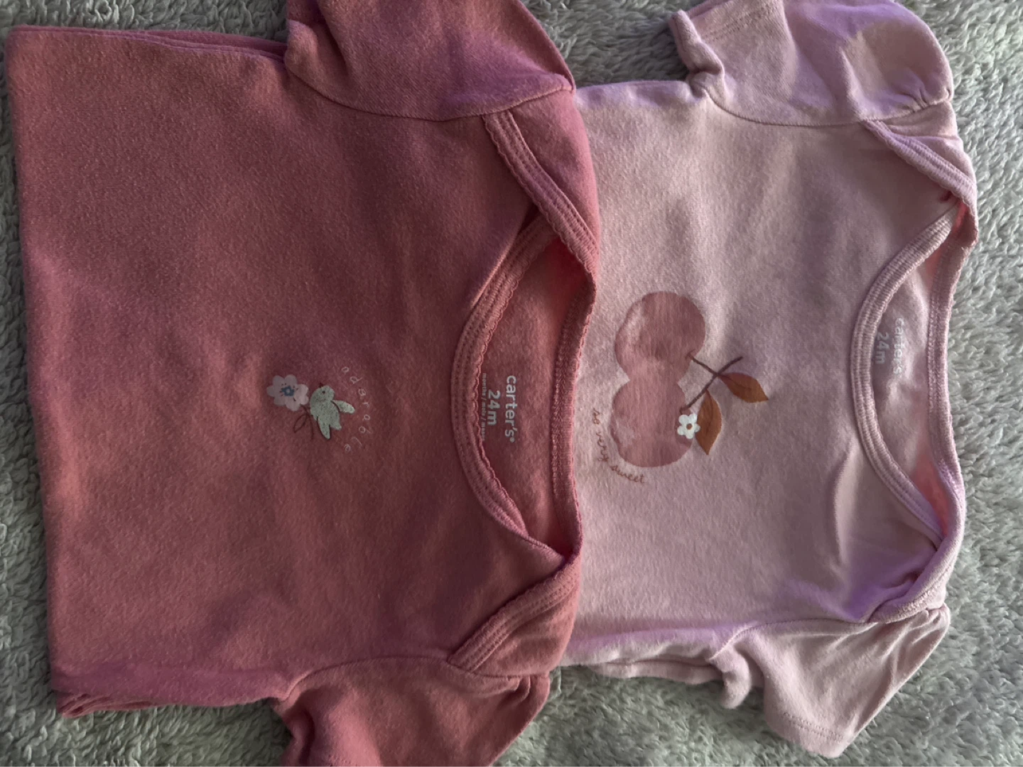 Carter's Baby Girls' Bodysuits - Lot of 9 - photo 2