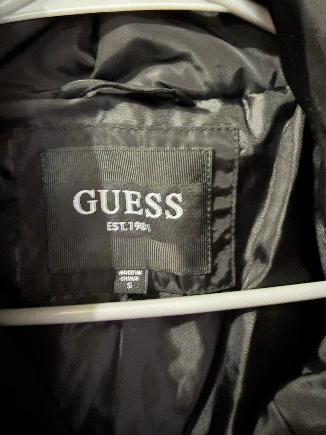 Guess Puffer Jacket with Belt - Size S - photo 4