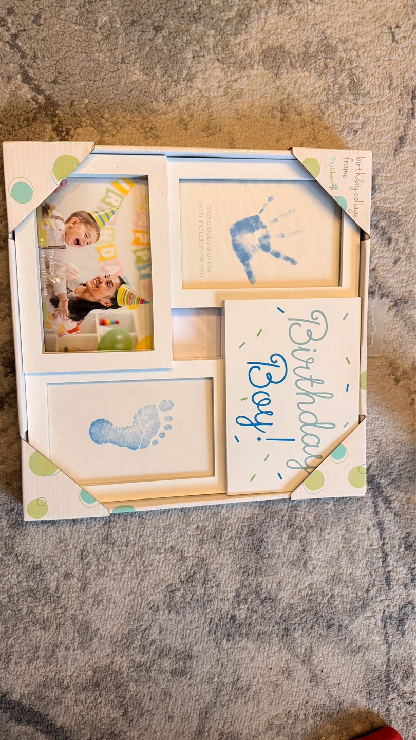 Tiny Ideas Birthday Boy Collage Frame