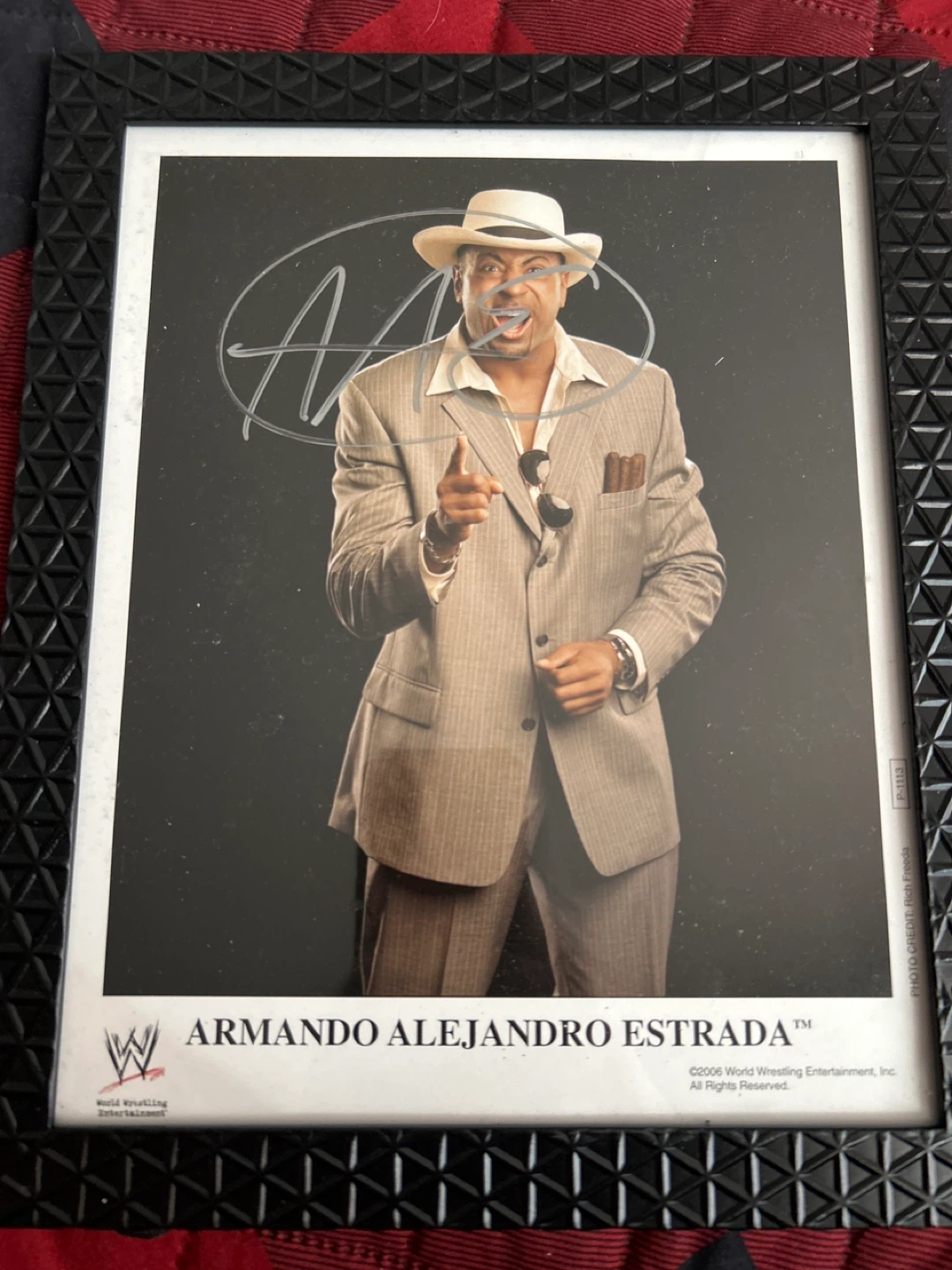 Armando Alejandro Estrada Signed Photo