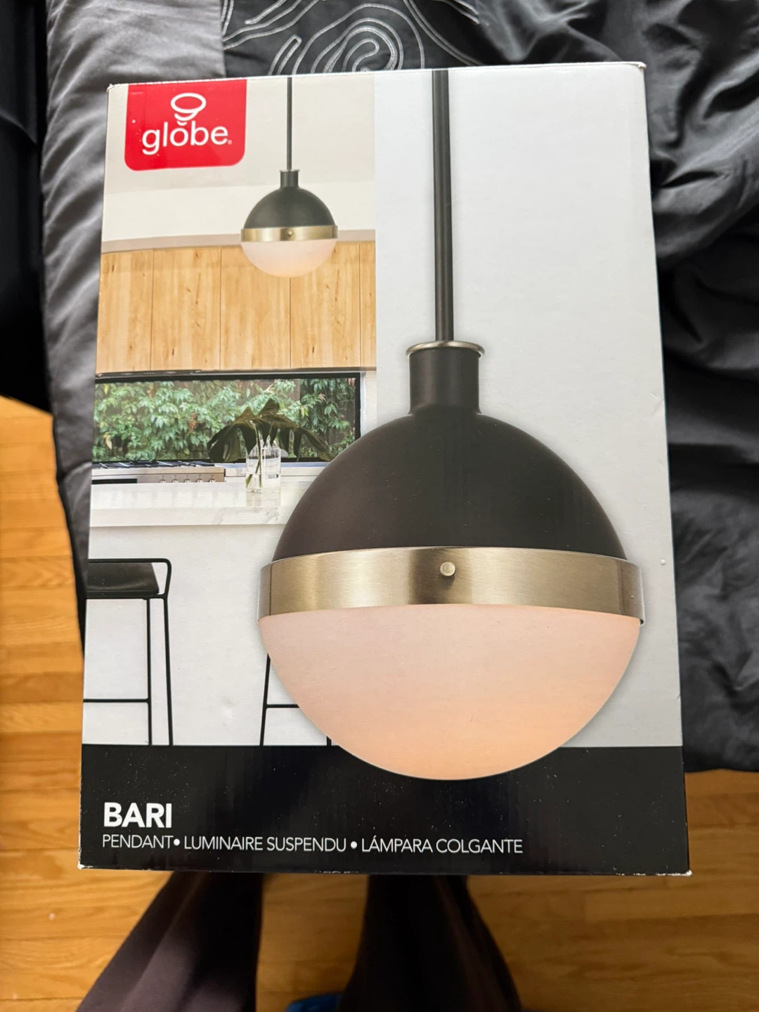 *brand new* Modern Globe Electric Bari Pendant Light