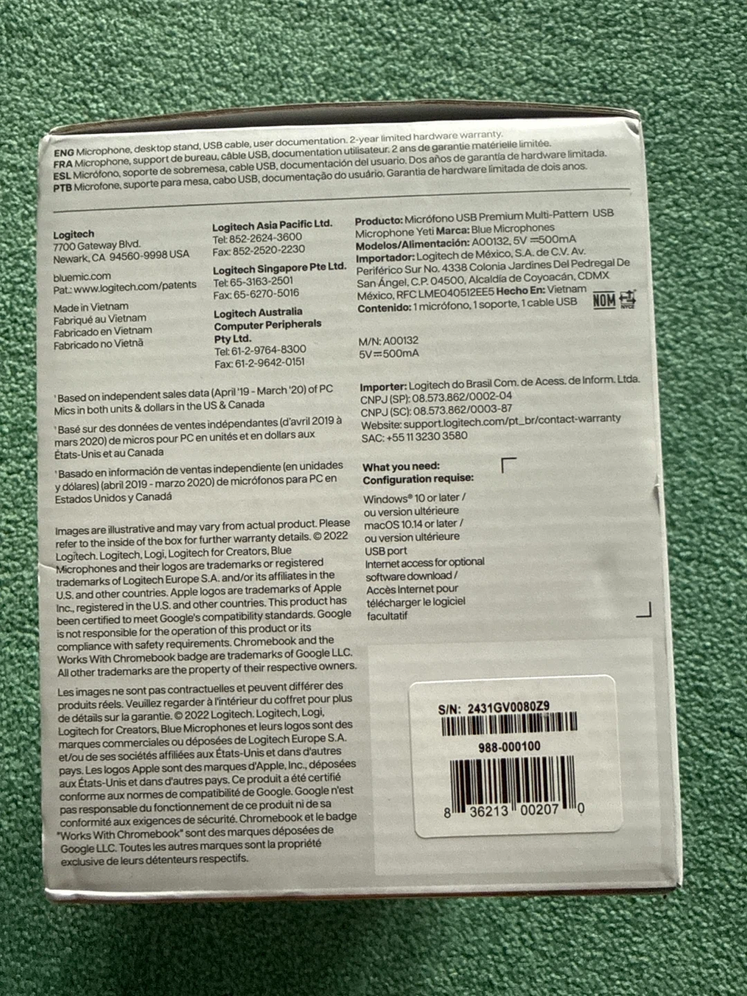 Logitech Blue Yeti USB Microphone - photo 4