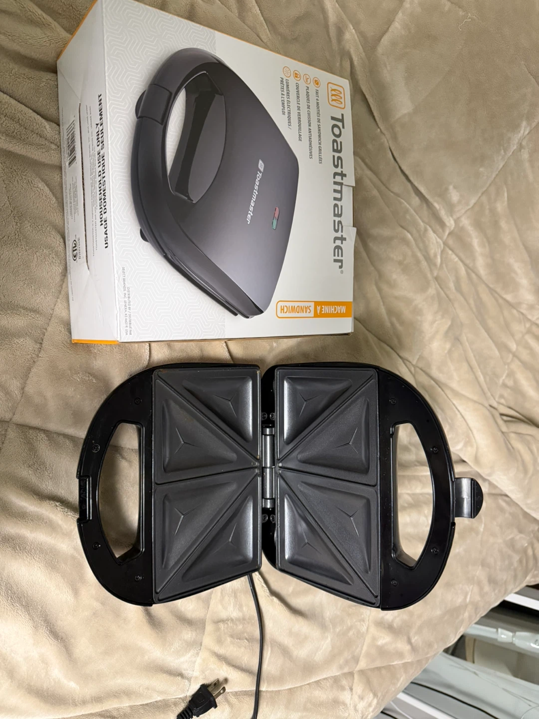 Toastmaster Sandwich Maker