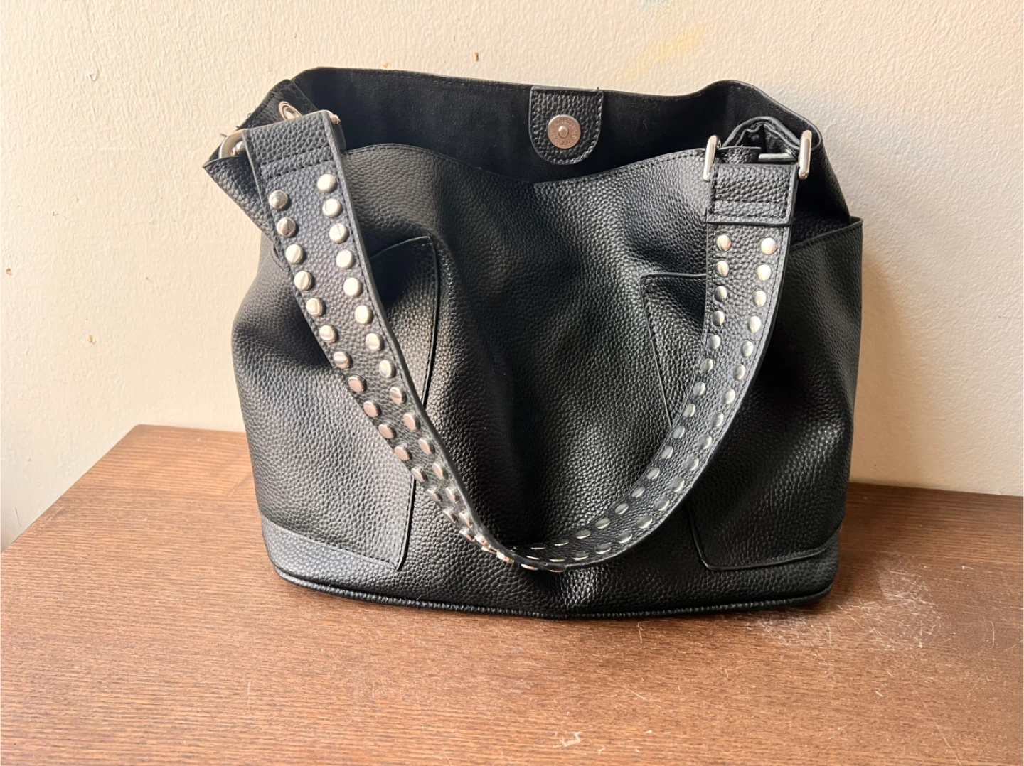 B.O.C. Brown Faux Leather Backpack - photo 3