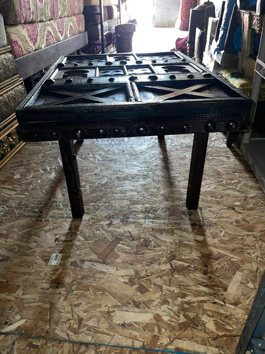 Ornate Wooden Coffee Table - photo 3