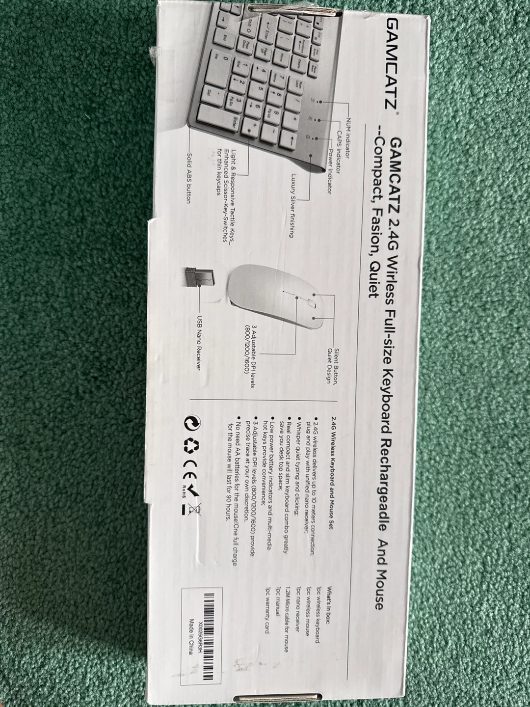 2x Wireless Keyboard, Mouse Combo with one of the sets - photo 4