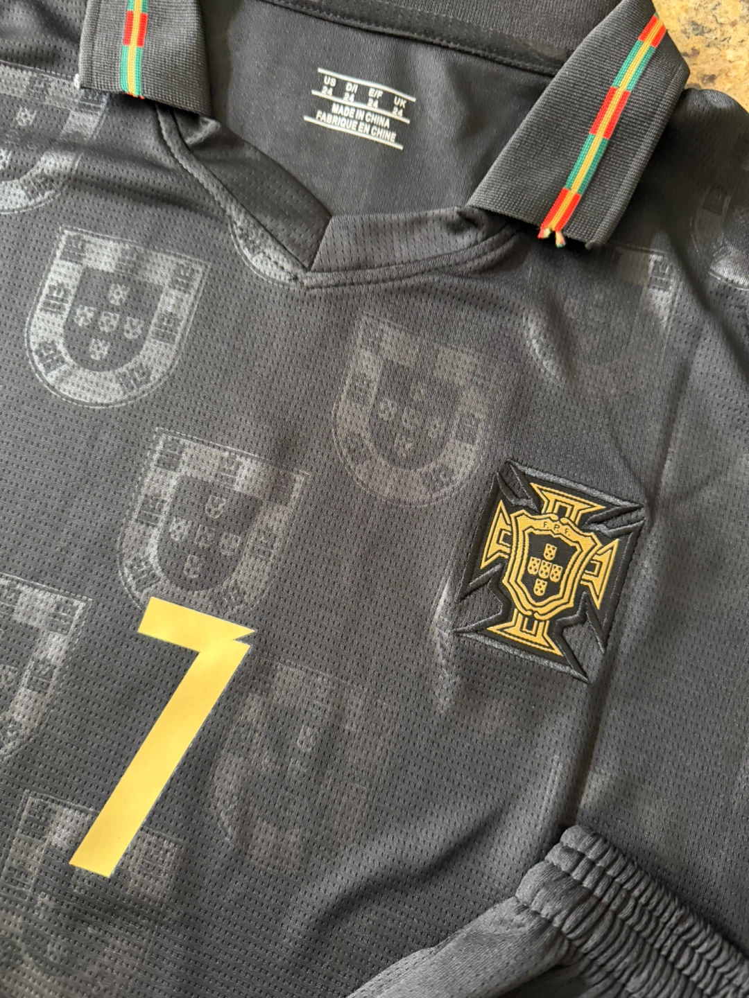 Portugal Ronaldo #7 Soccer Jersey and Shorts Set - photo 2