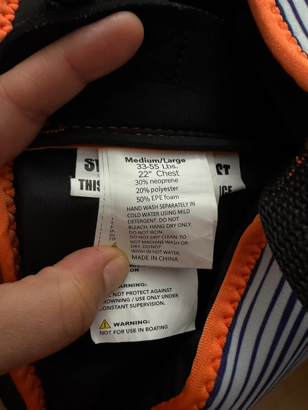 Kids Swim Vest Life Jacket - photo 2