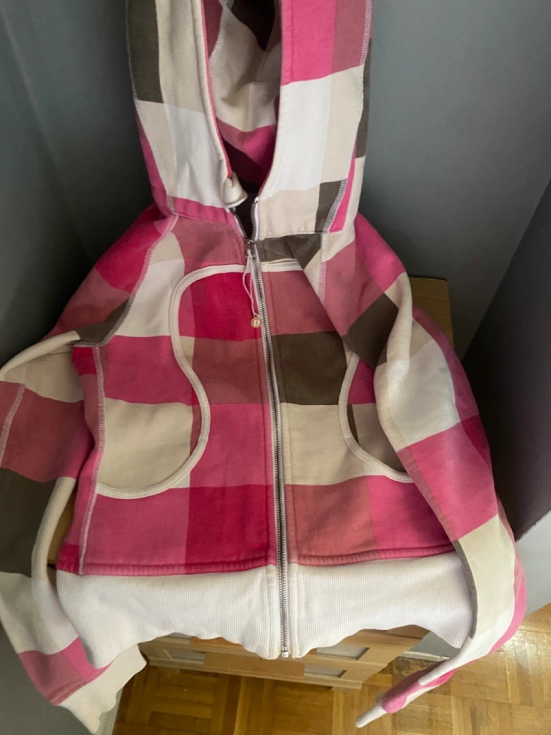 Lululemon Plaid Zip-Up scuba - photo 2