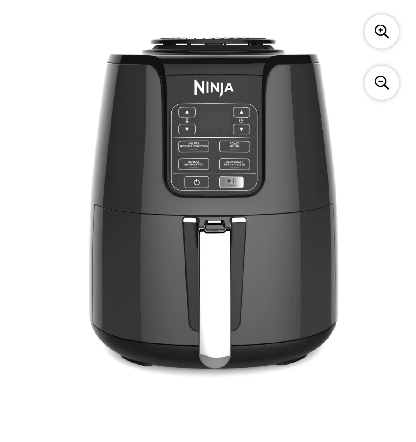 Ninja AF100C 4-Quart Air Fryer, Black - photo 2
