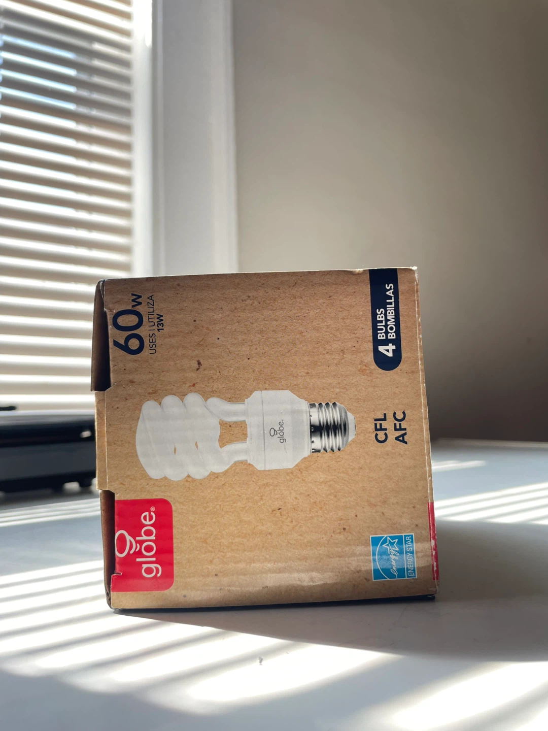 Globe Electric 60W Equivalent CFL Light Bulbs (4 Count) - photo 2
