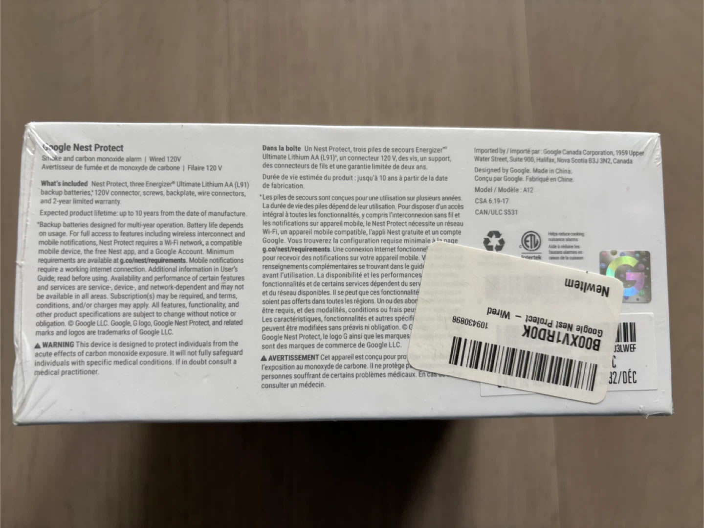 *NEW* Google Nest Protect Smoke & CO2 Alarm 2nd Gen - photo 4