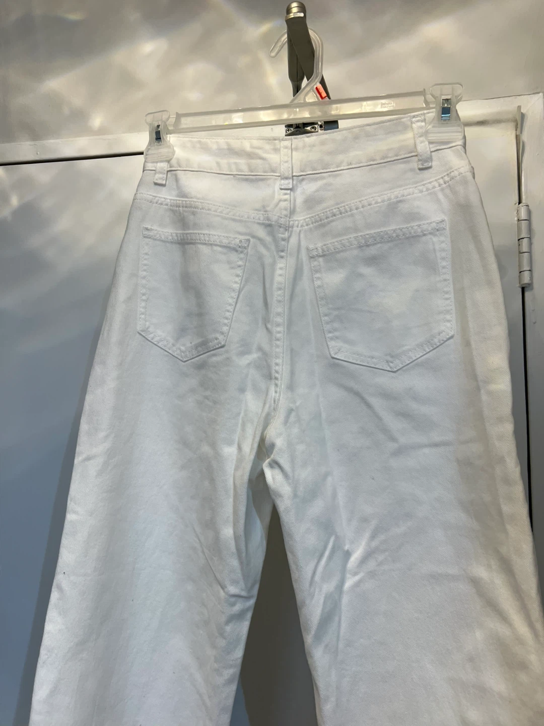Shein White Denim Jeans Size S - photo 2