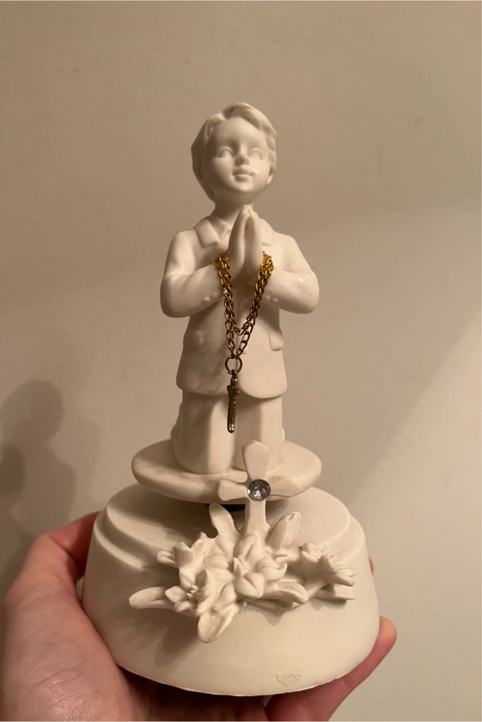 Musical First Communion Figurine