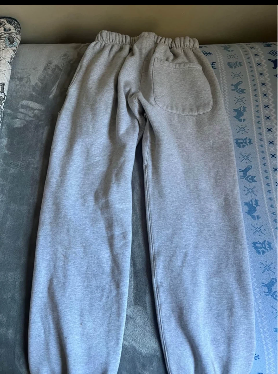 ESSENTIALS Fear of God Grey Sweatpants Size L - photo 4