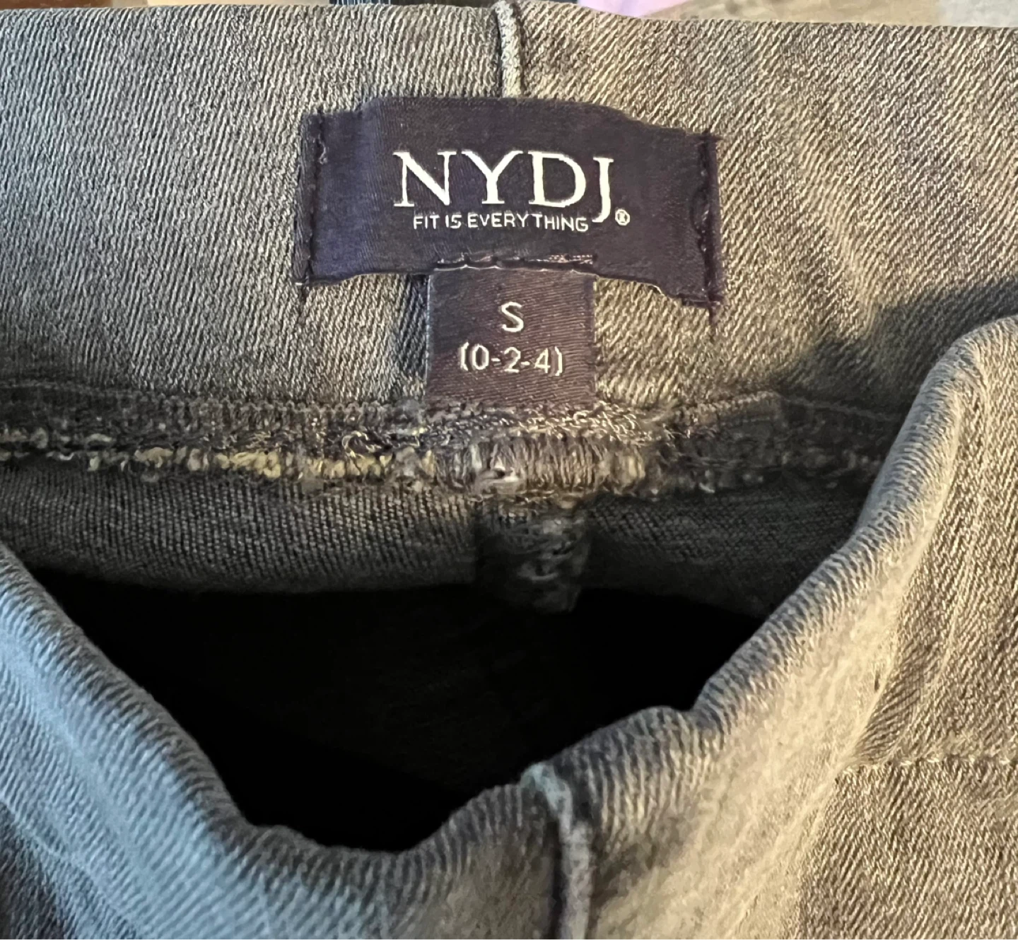 NYDJ Grey Denim Jeans Size S - photo 3