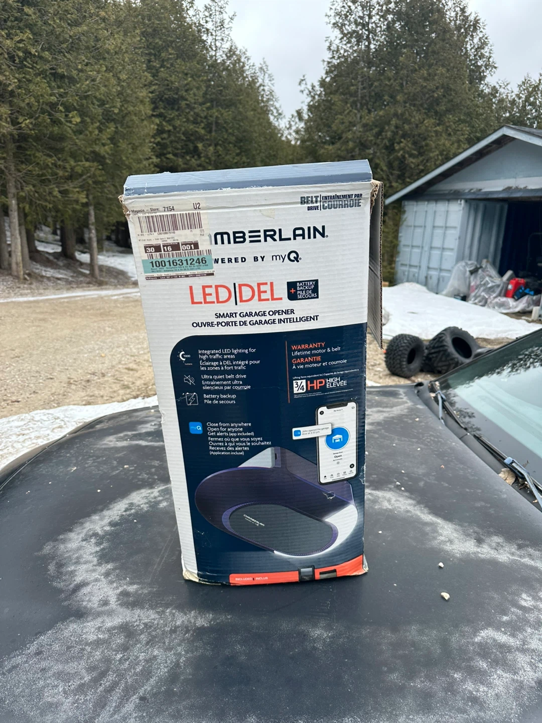 Chamberlain LED DEL Smart Garage Opener