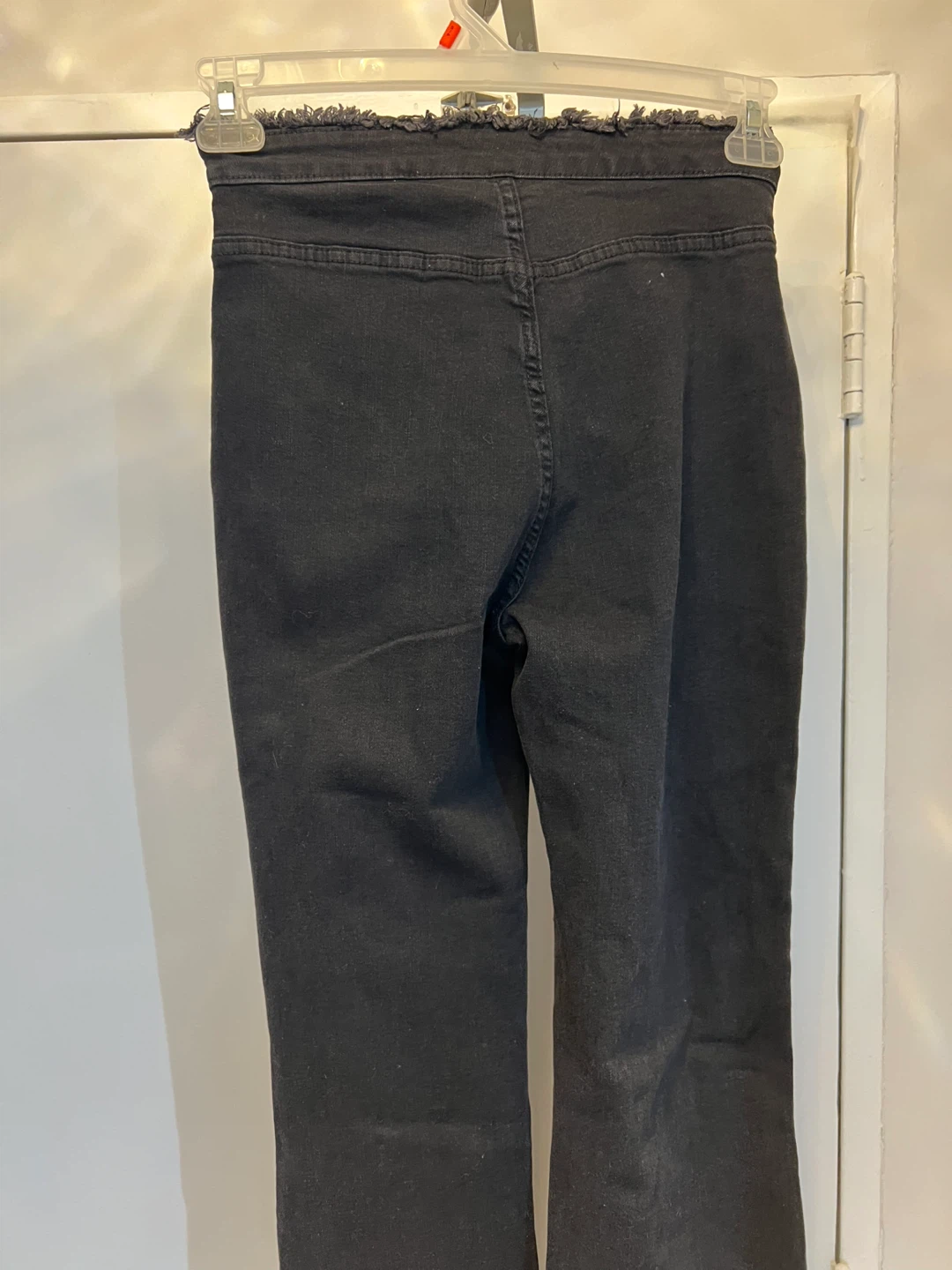 Black High-Waisted Flare Jeans - photo 3