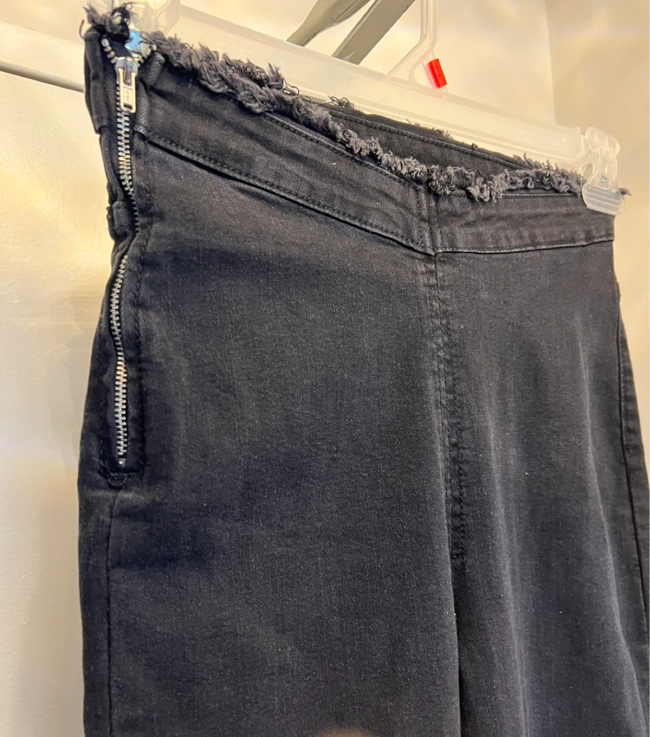 Black High-Waisted Flare Jeans - photo 2