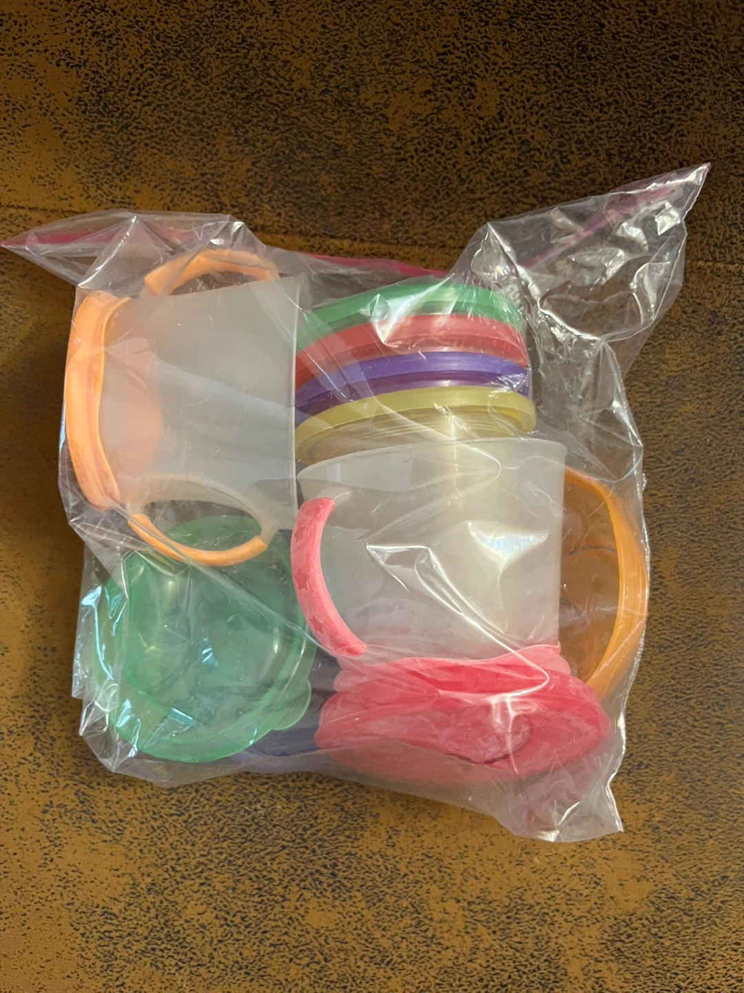 baby sippy cups and snack containers