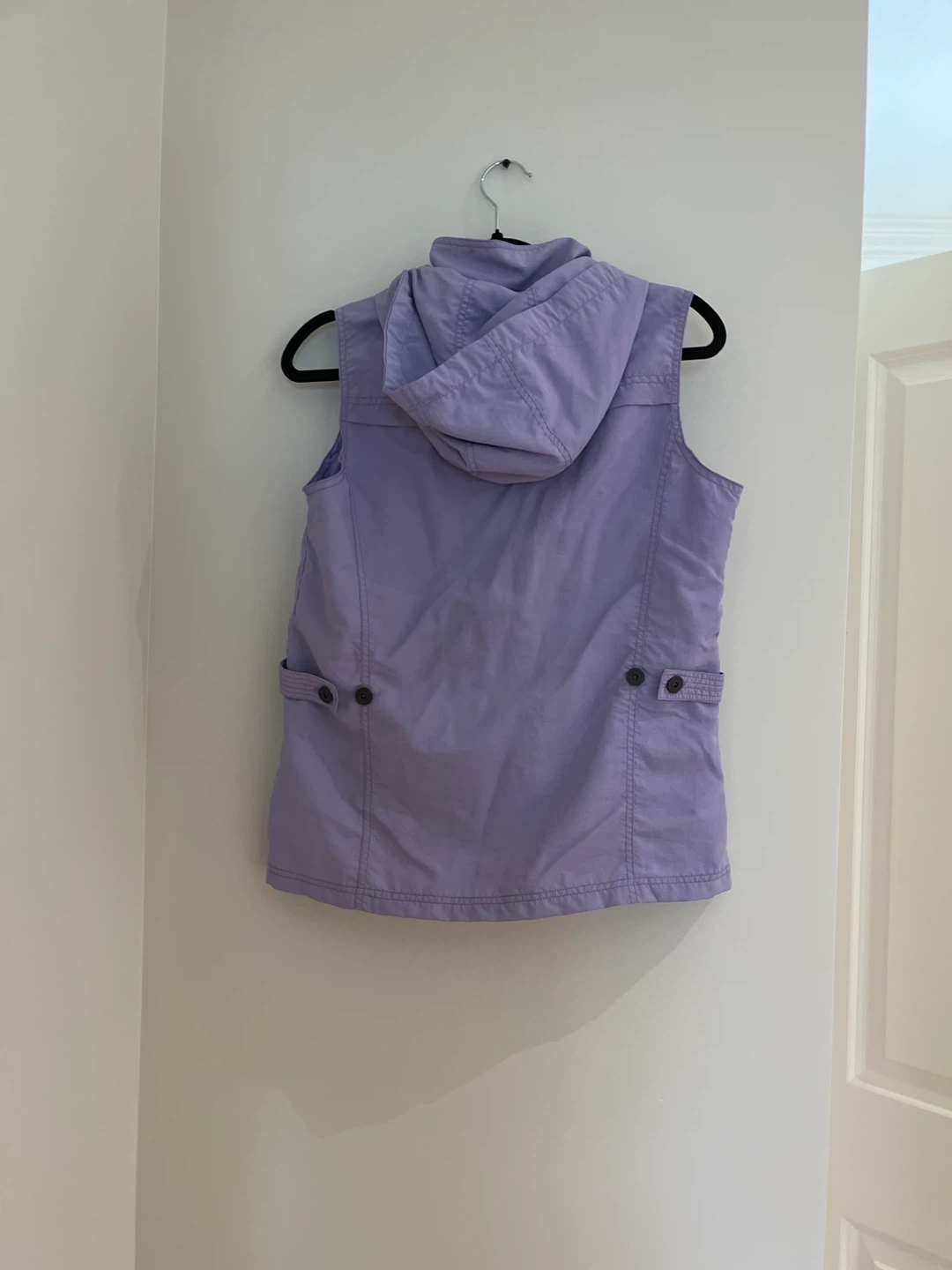 NWT Northern Reflections Lavender Hooded Vest Size S - photo 2