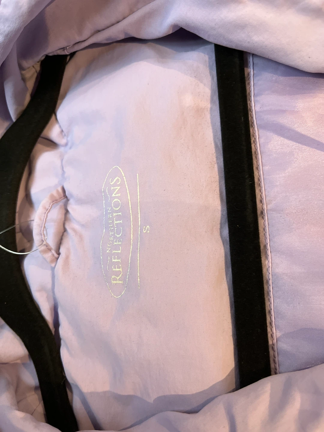 NWT Northern Reflections Lavender Hooded Vest Size S - photo 3