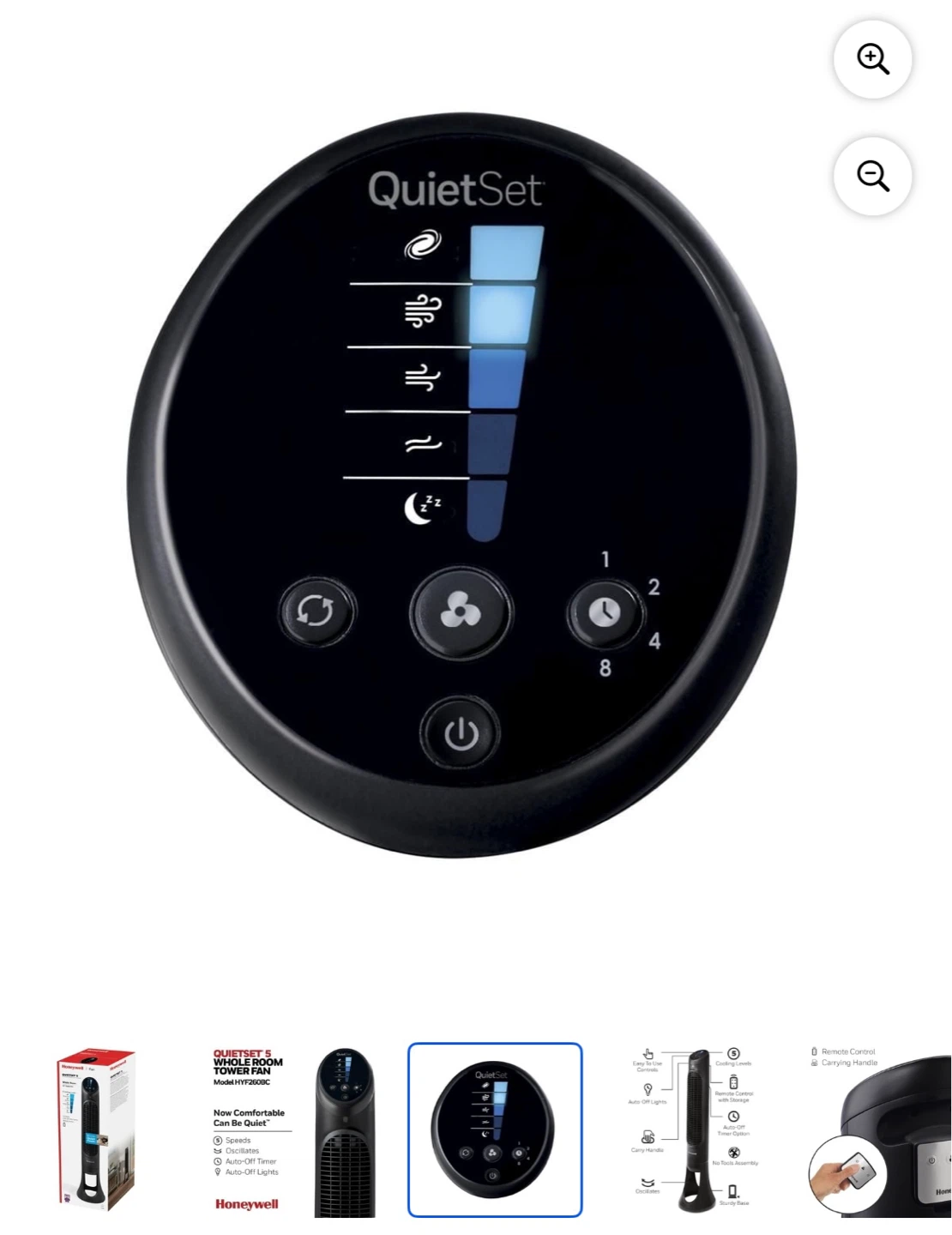 Honeywell QuietSet 40" Tower Fan - photo 3