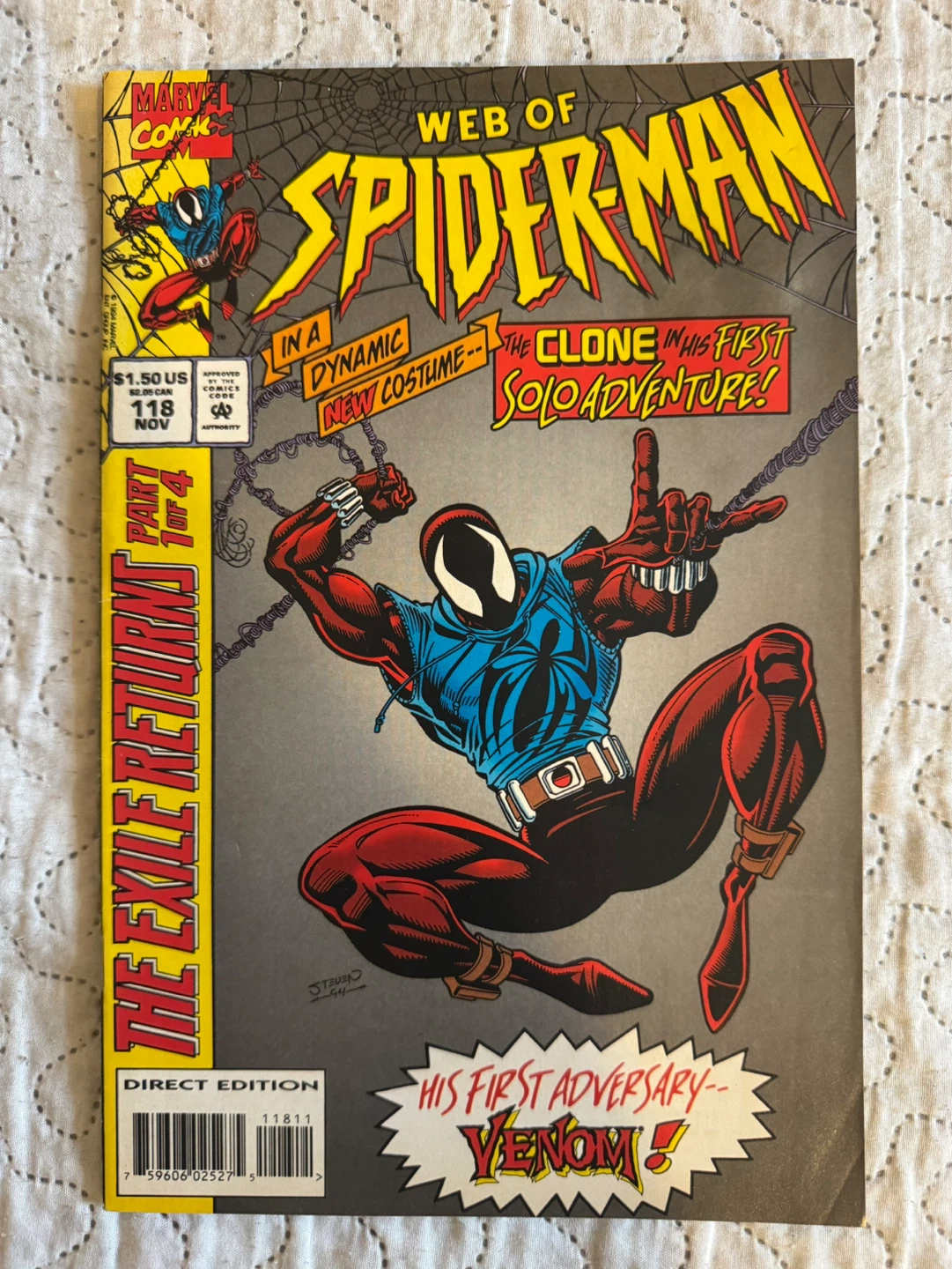 Web of Spider-Man Comics - #118 and #119 First Scarlet Spider! - photo 2