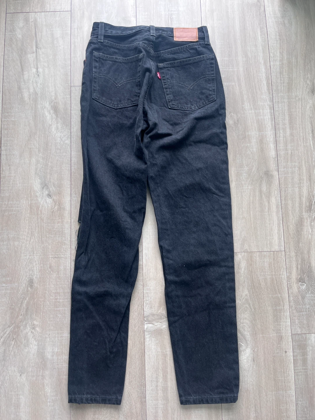 Levi's 501 Black Jeans W24 L31 - photo 2