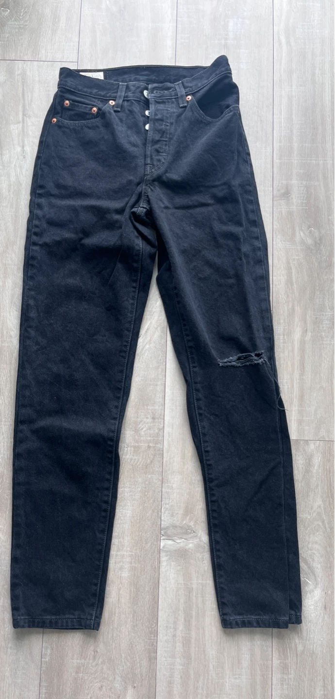 Levi's 501 Black Jeans W24 L31